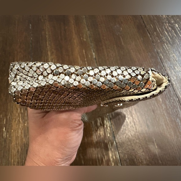 Whiting and Davis mesh rhinestone evening bag/clutch - Picture 10 of 13